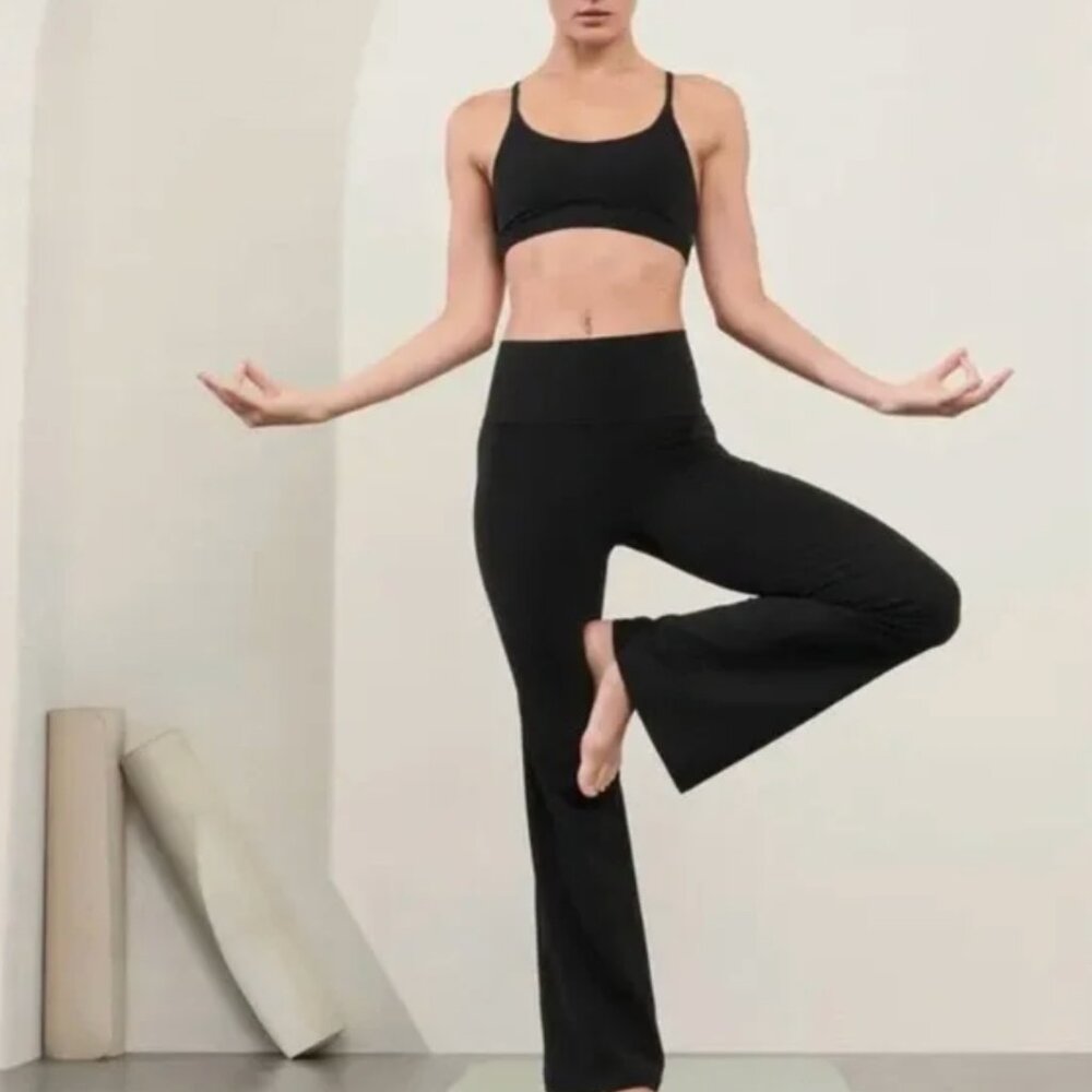 Athleta Salutation Stash High Rise Flare Pant